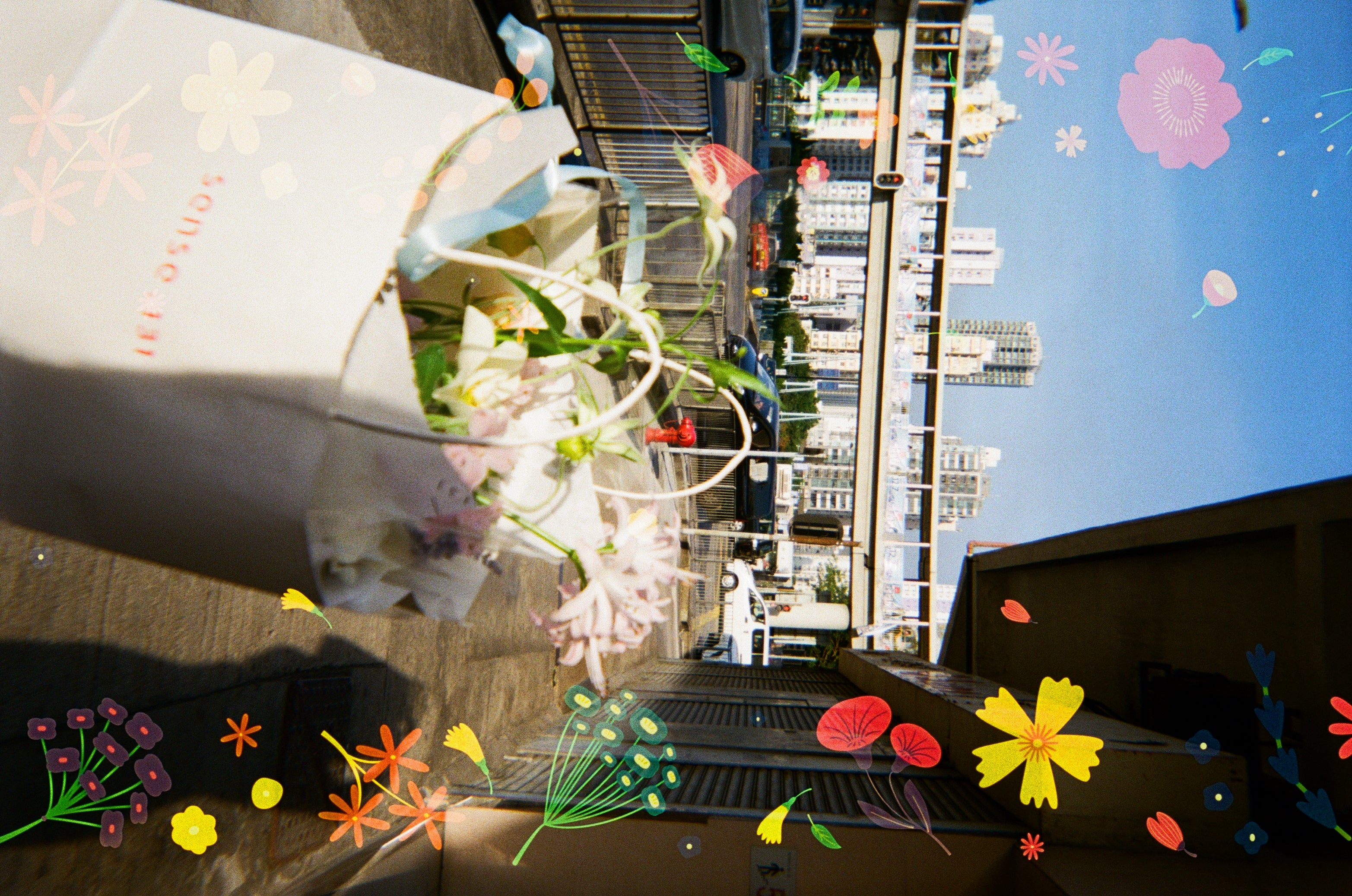 Blossom Pre-exposed flower patterns Single Use film camera 預曝花花圖案一次性菲林相機