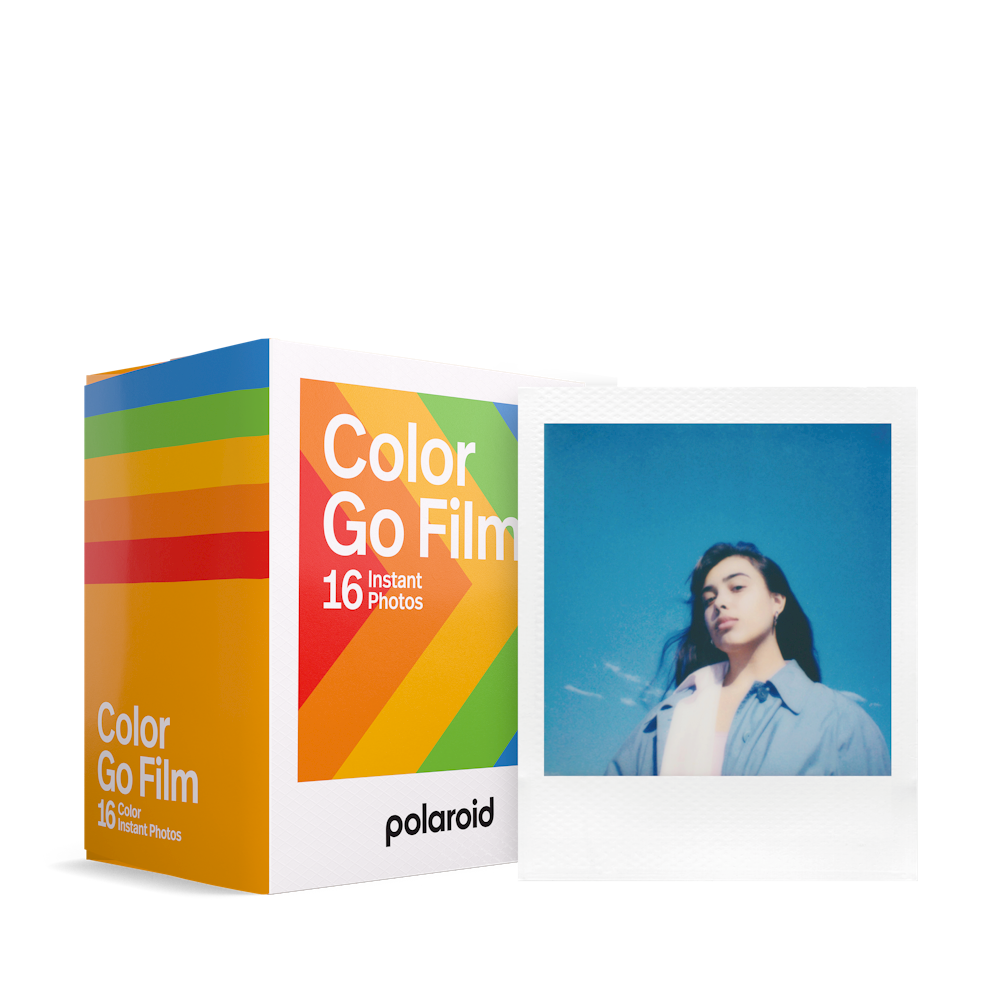 寶麗來Polaroid Color Go Film 彩色白邊即影即有相紙 16 Instant Photos 16張 (適用於Go相機camera ONLY)