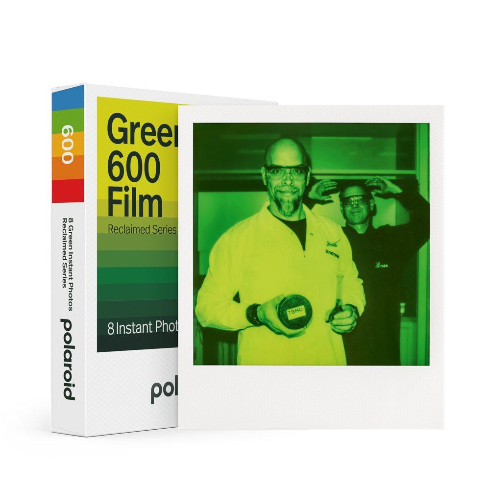 寶麗來 Polaroid 重生綠 Green 600 Film 特別版即影即有相紙 8 Instant Photos 8張 (通用於600&i-type相機 camera also OK)