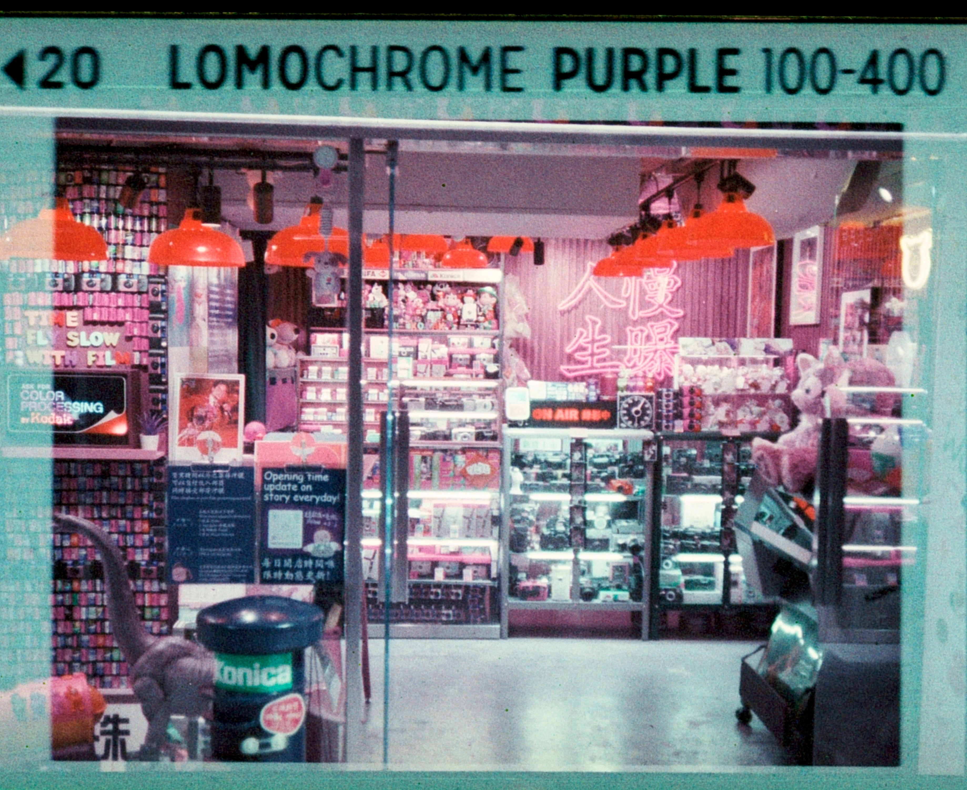 Lomo Lomography LomoChrome Purple ISO 100–400 110 Film紫調負片