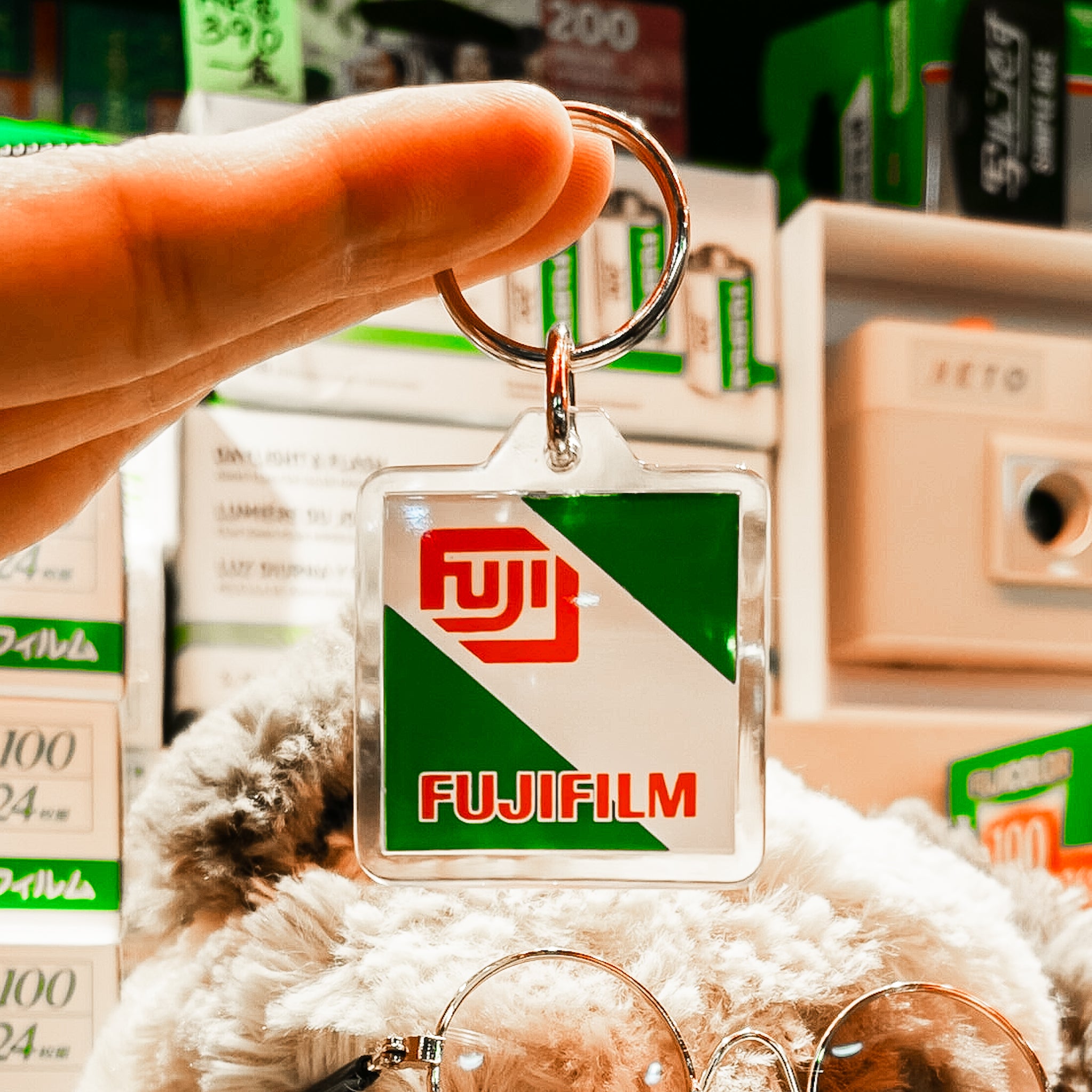 Fujifilm Keychain NOS from 80s 富士菲林鎖匙扣80年代舊貨