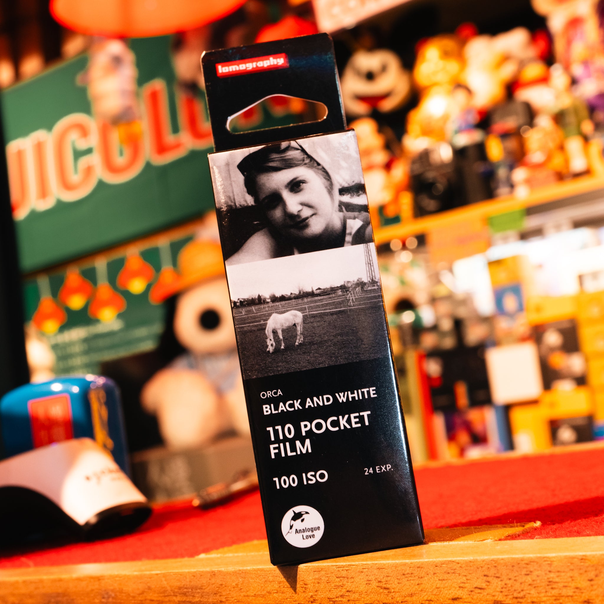 Lomo Lomography ORCA Black and White 110 Film 黑白菲林