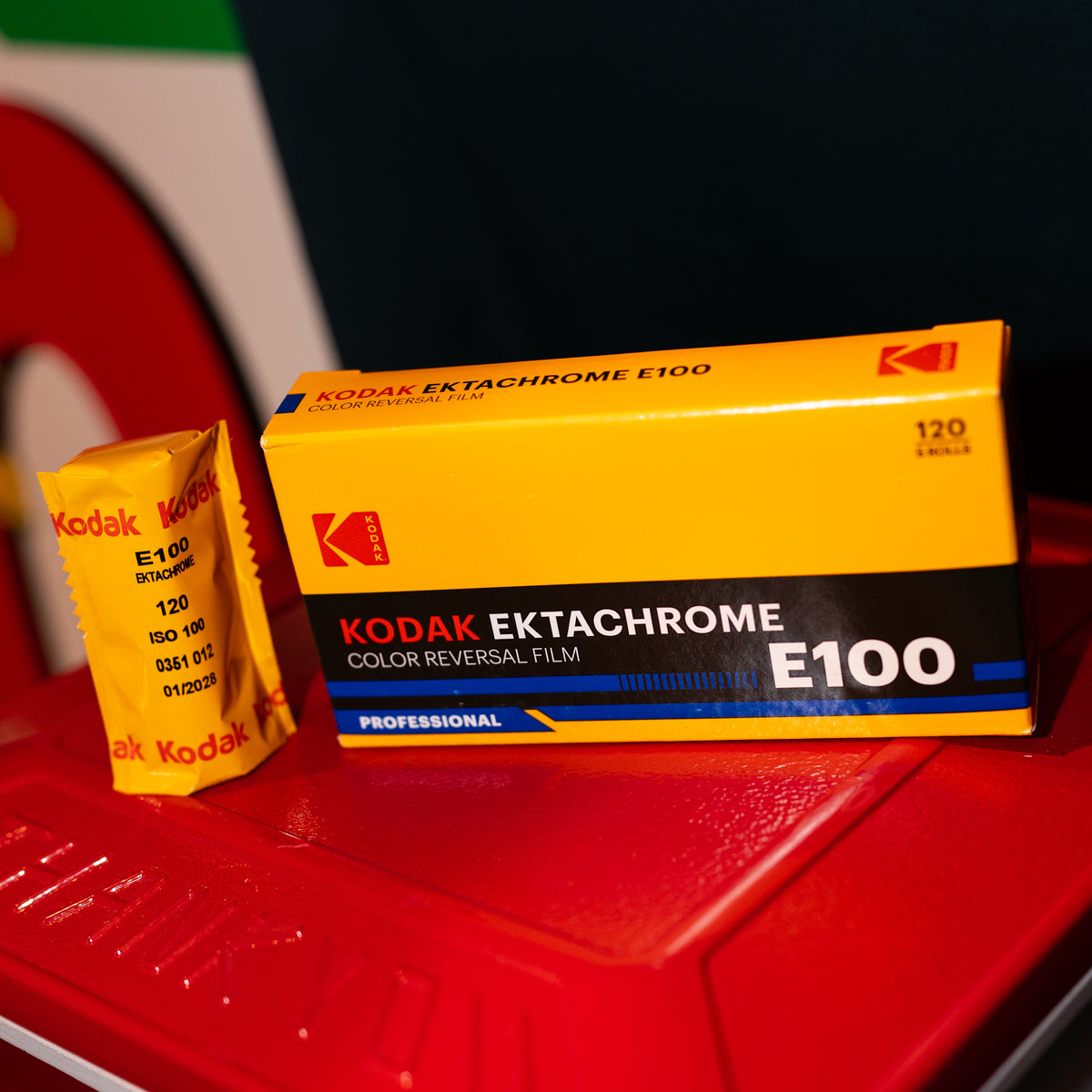 柯達(Kodak)Professional Ektachrome E100 120 彩色正片菲林 E-6