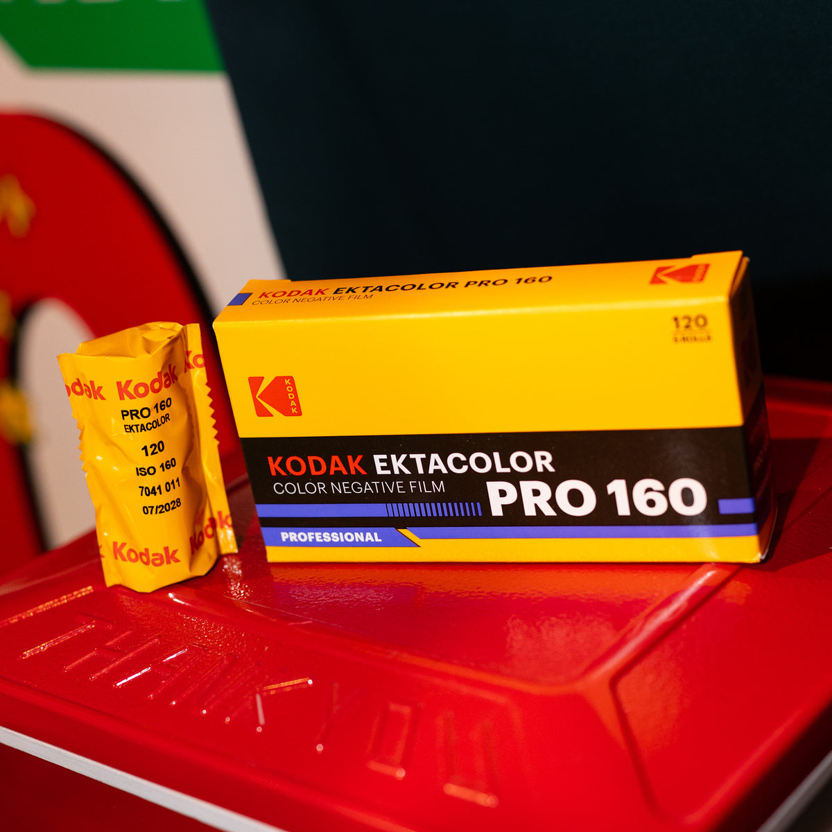 柯達(Kodak)Ektacolor Pro 160 彩色負片菲林 120