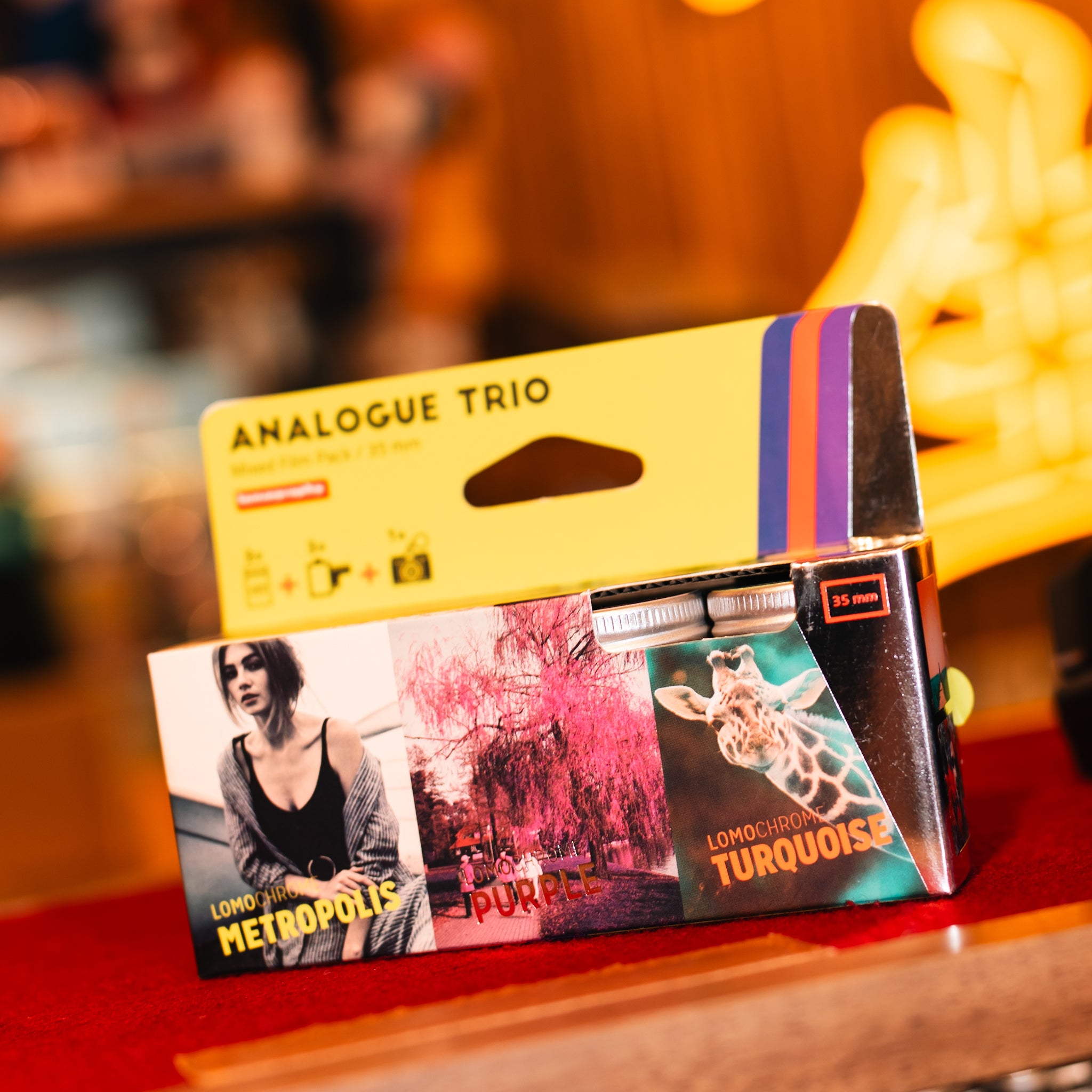 Lomo Lomography Analogue Trio 35mm 菲林三重奏套裝連金屬菲林罐