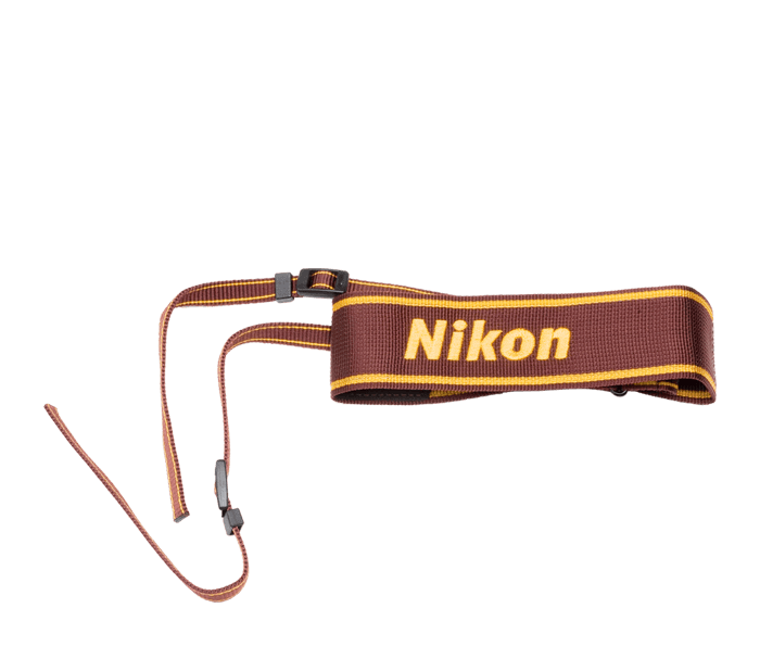 Nikon AN-6W Nylon Wide Neck Strap (Wine) 尼康復古酒紅色相機帶