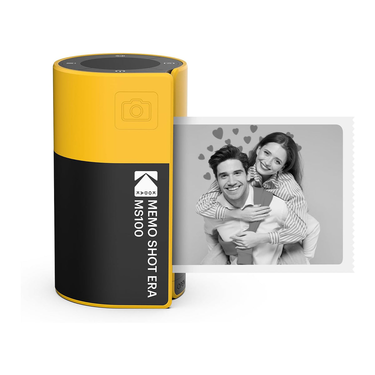 Kodak Memo Shot Era - Yellow (B&W Glossy Sticker Camera) MS100 柯達黑白貼紙相機