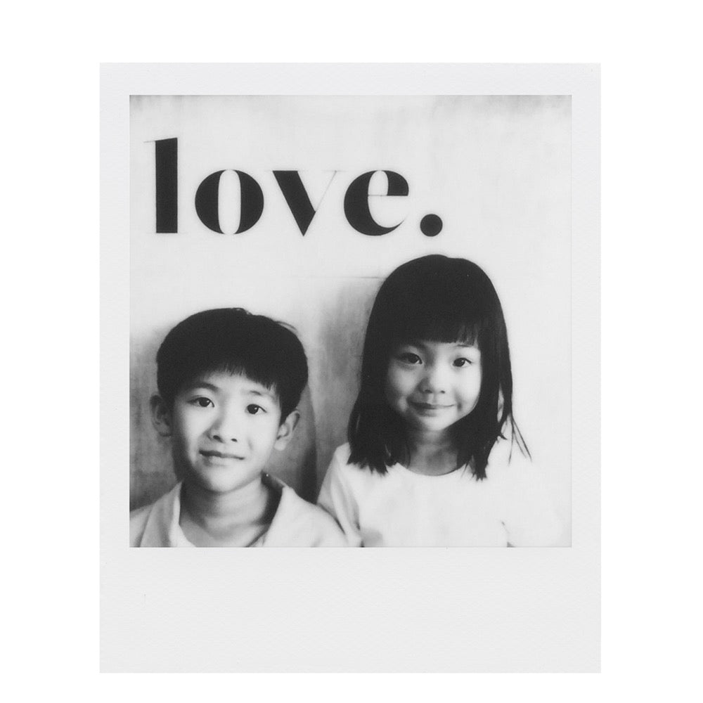 寶麗來 Polaroid 黑白B&W 600 Film 即影即有相紙 8 Instant Photos 8張 (通用於600&i-type相機 camera also OK)