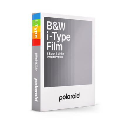 寶麗來 Polaroid 黑白B&W i-Type Film 即影即有相紙 8 Instant Photos 8張 (適用於I-Type 相機camera ONLY)