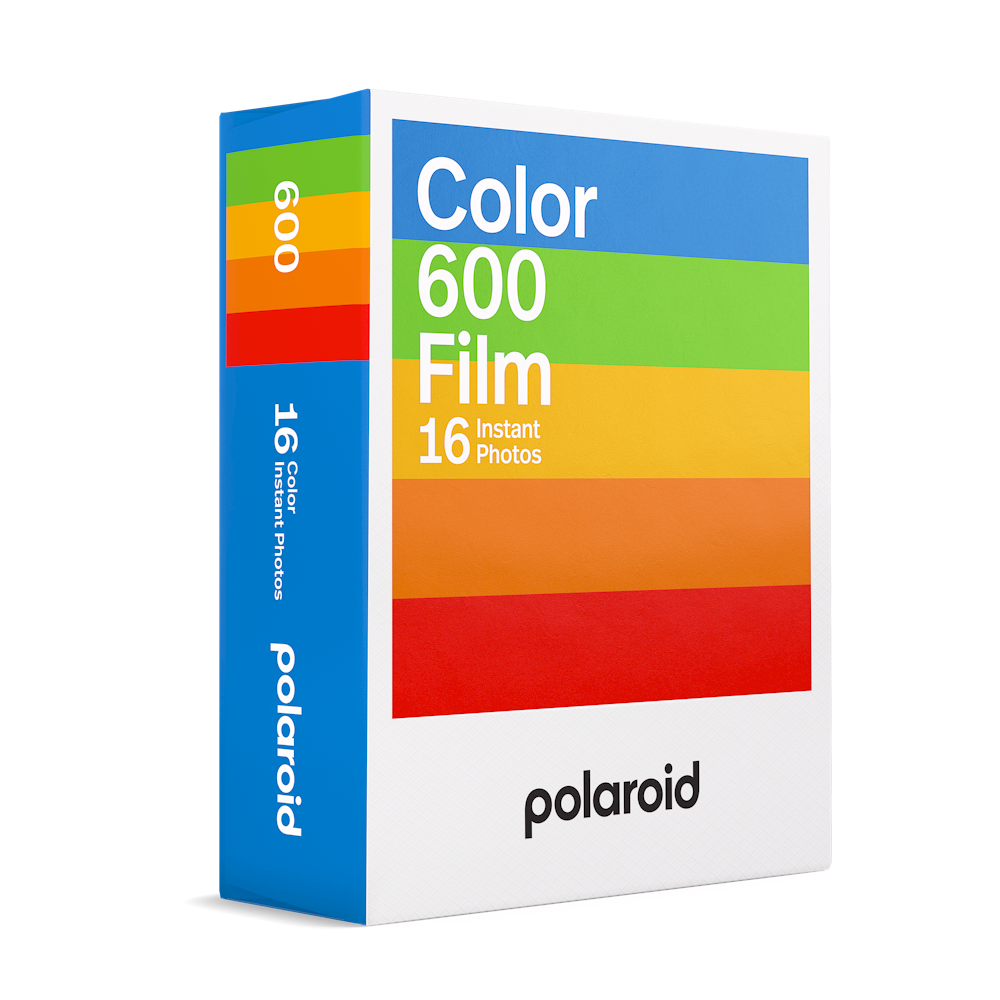 寶麗來 Polaroid Color 600 白邊彩色即影即有相紙 Film 16 Instant Photos 16張 (通用於600&i-type相機 camera also OK)