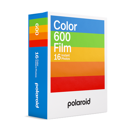 寶麗來 Polaroid Color 600 白邊彩色即影即有相紙 Film 16 Instant Photos 16張 (通用於600&i-type相機 camera also OK)