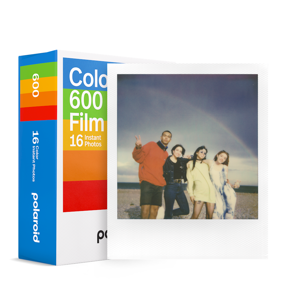 寶麗來 Polaroid Color 600 白邊彩色即影即有相紙 Film 16 Instant Photos 16張 (通用於600&i-type相機 camera also OK)