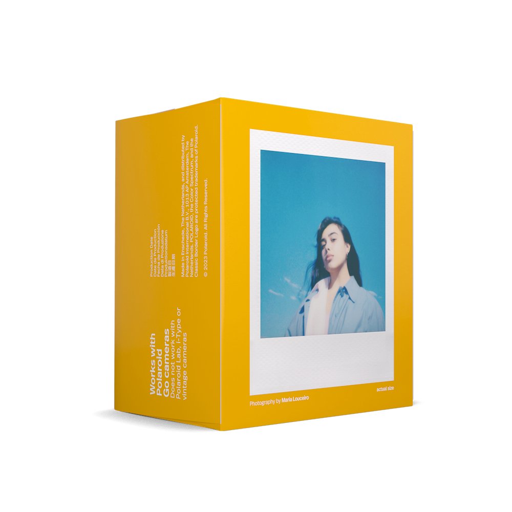 寶麗來Polaroid Color Go Film 彩色白邊即影即有相紙 16 Instant Photos 16張 (適用於Go相機camera ONLY)