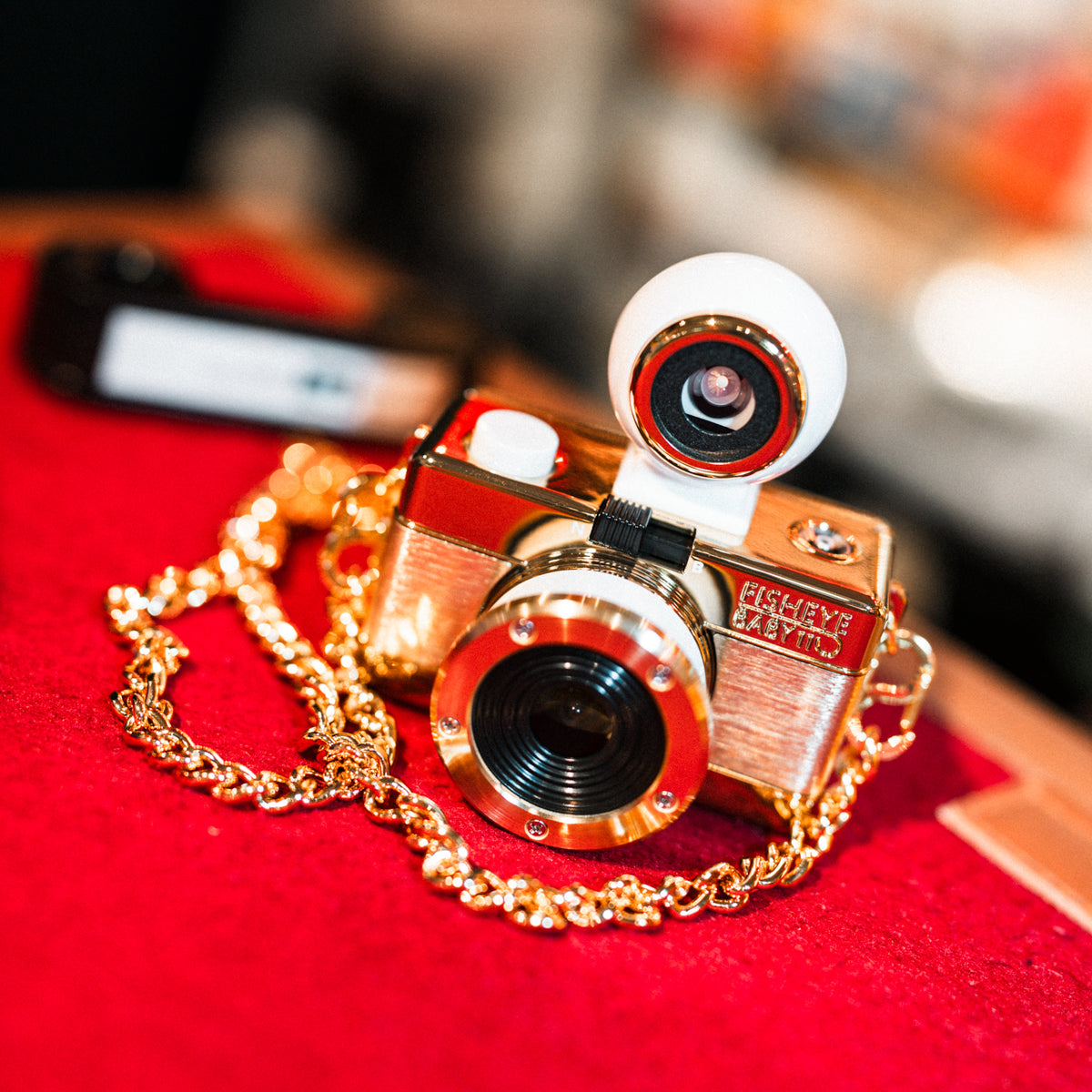 Lomography Fisheye Baby 110 菲林相機－金色版本