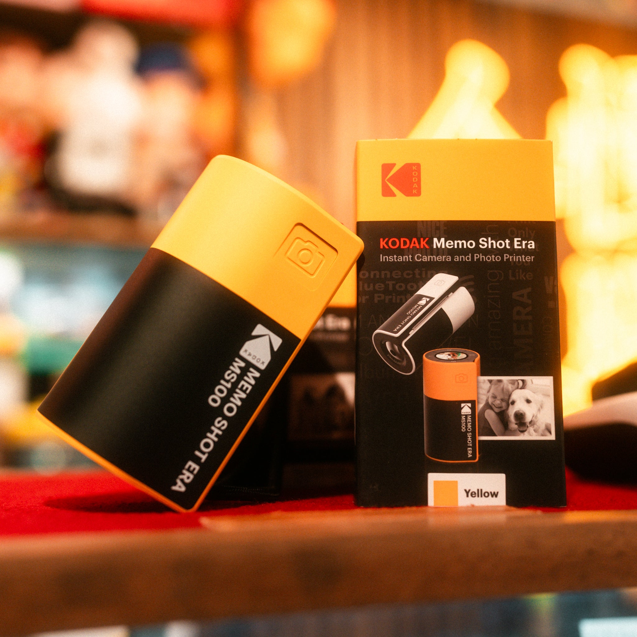Kodak Memo Shot Era - Yellow (B&W Glossy Sticker Camera) MS100 柯達黑白貼紙相機