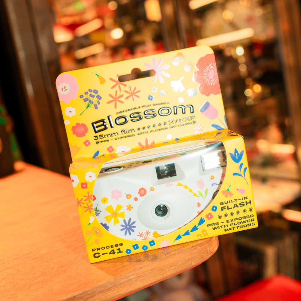 Blossom Pre-exposed flower patterns Single Use film camera 預曝花花圖案一次性菲林相機