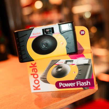 Kodak Power Flash 39張EXP 一次性菲林相機 Single Use Camera