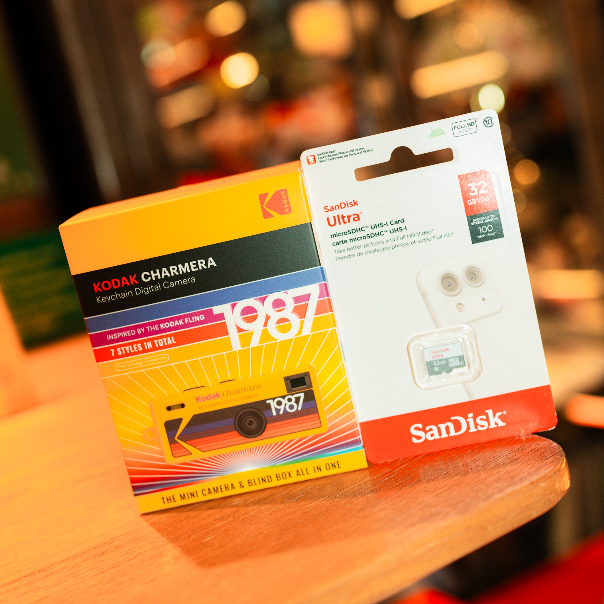 柯達 Kodak Charmera 鑰匙圈數位相機盲盒 Digital Keychain Camera With Kodak 32GB SD card