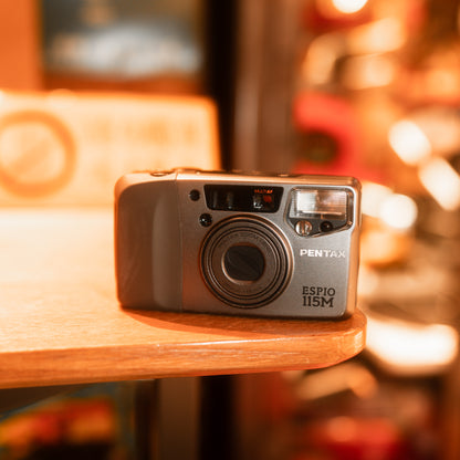 Pentax Espio 115M (Grey) 菲林相機 傻瓜機 Point and Shoot Film Camera
