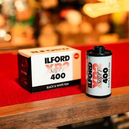 Ilford XP2 彩色沖洗的黑白菲林 C41 Process B&W Film 36EXP