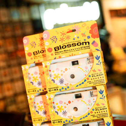 Blossom Pre-exposed flower patterns Single Use film camera 預曝花花圖案一次性菲林相機