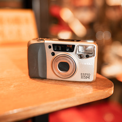 Pentax Espio 115M (Silver) 菲林相機 傻瓜機 Point and Shoot Film Camera