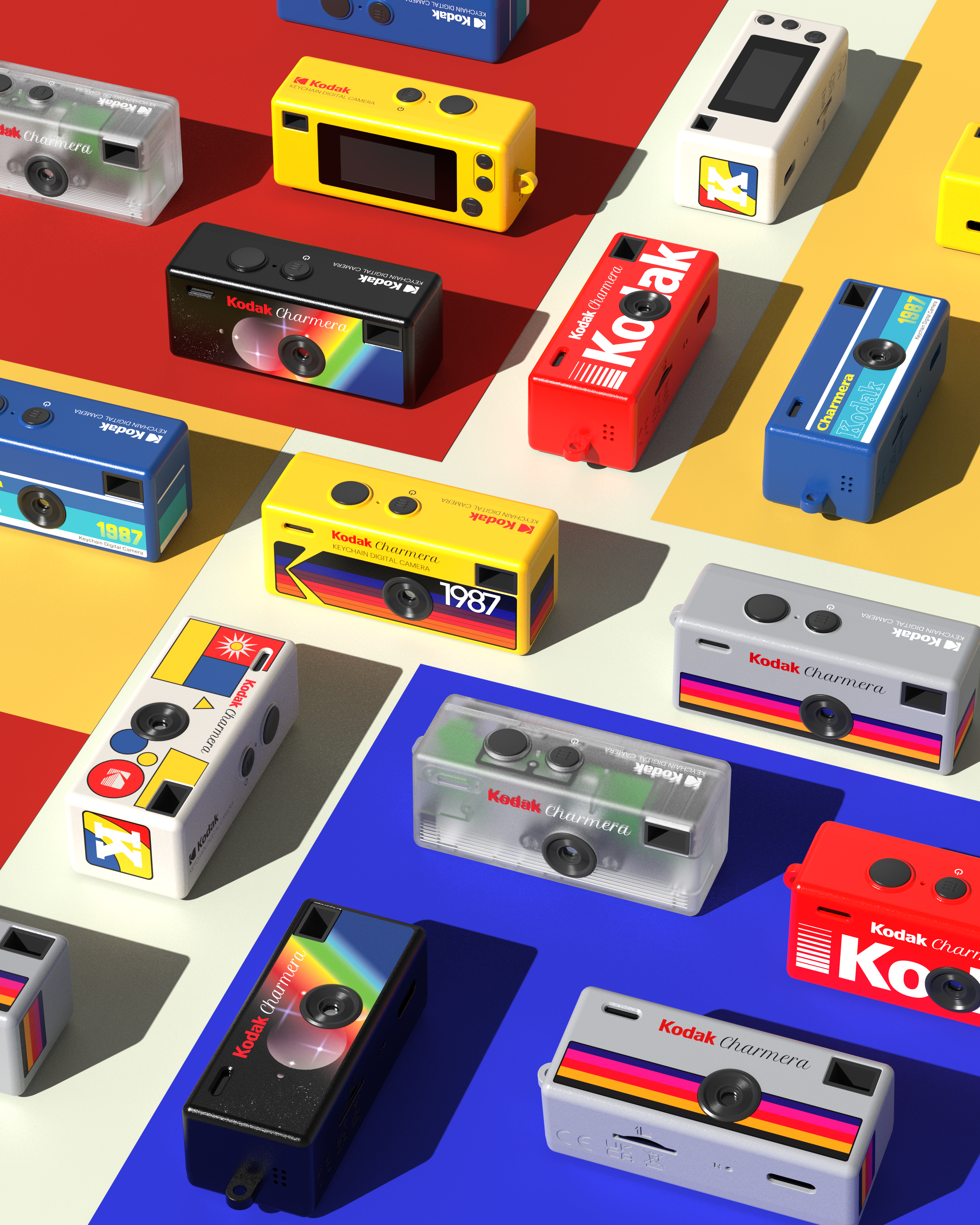 預訂中 Pre-Ordering：柯達 Kodak Charmera 鑰匙圈數位相機盲盒 Digital Keychain Camera