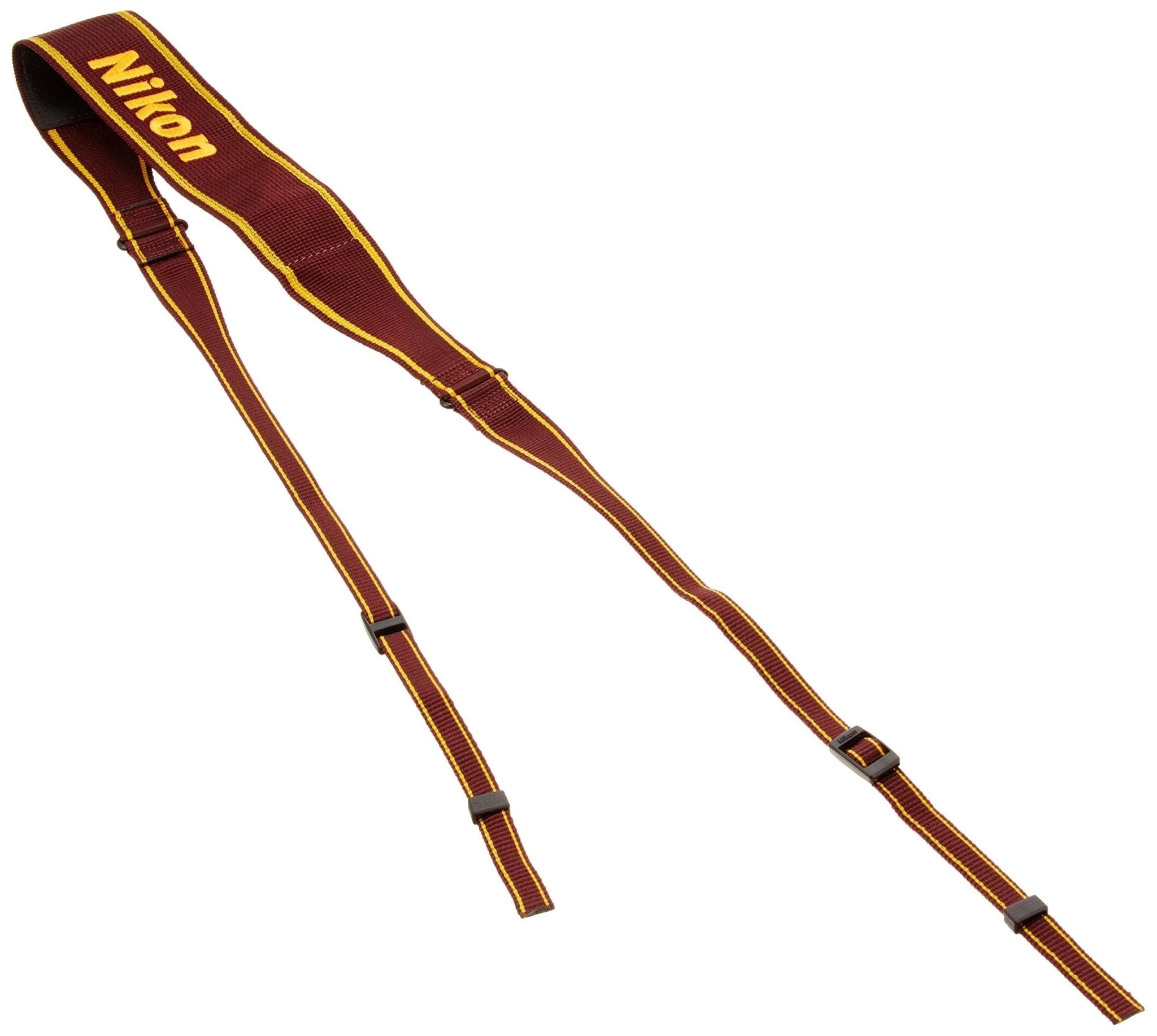 Nikon AN-6W Nylon Wide Neck Strap (Wine) 尼康復古酒紅色相機帶￼￼