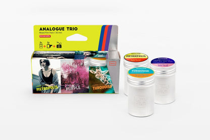 Lomo Lomography Analogue Trio 35mm 菲林三重奏套裝連金屬菲林罐